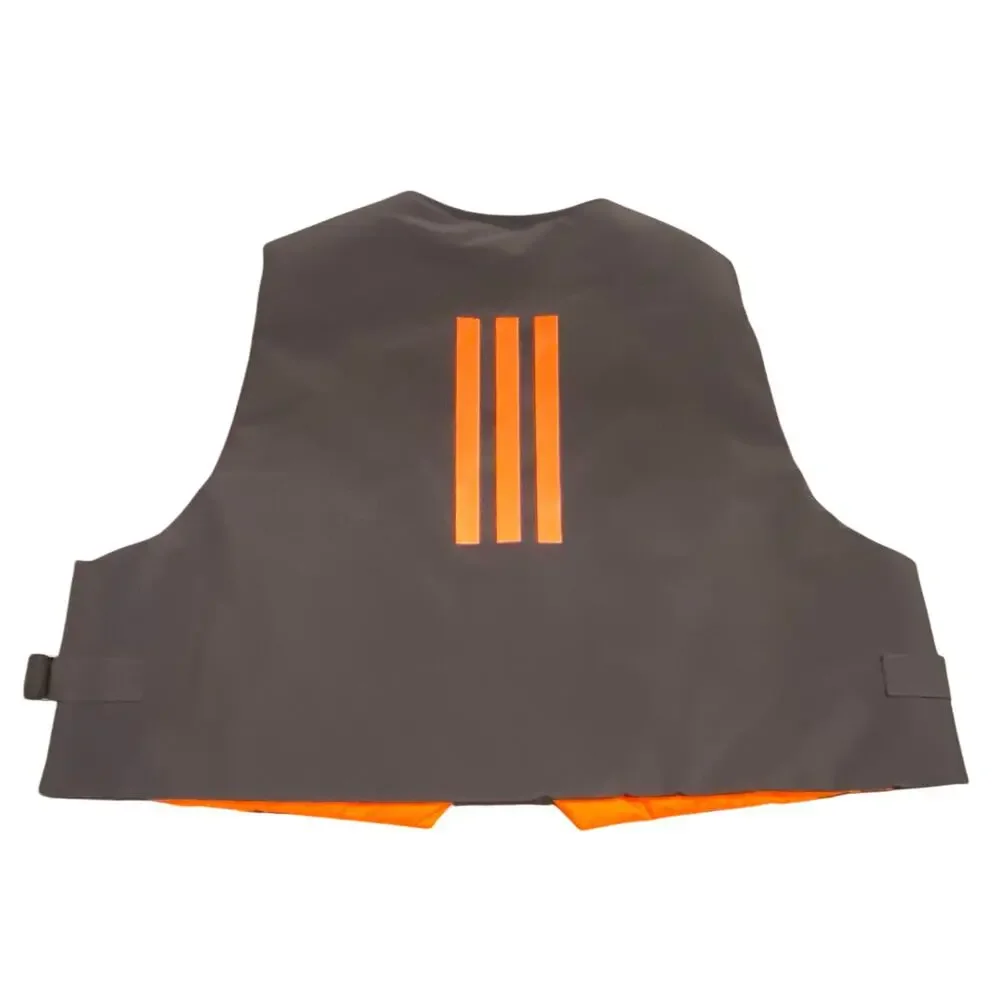 Adidas MYSHELTER COLD.RDY Reversible Vest Black Orange Reflective L Running